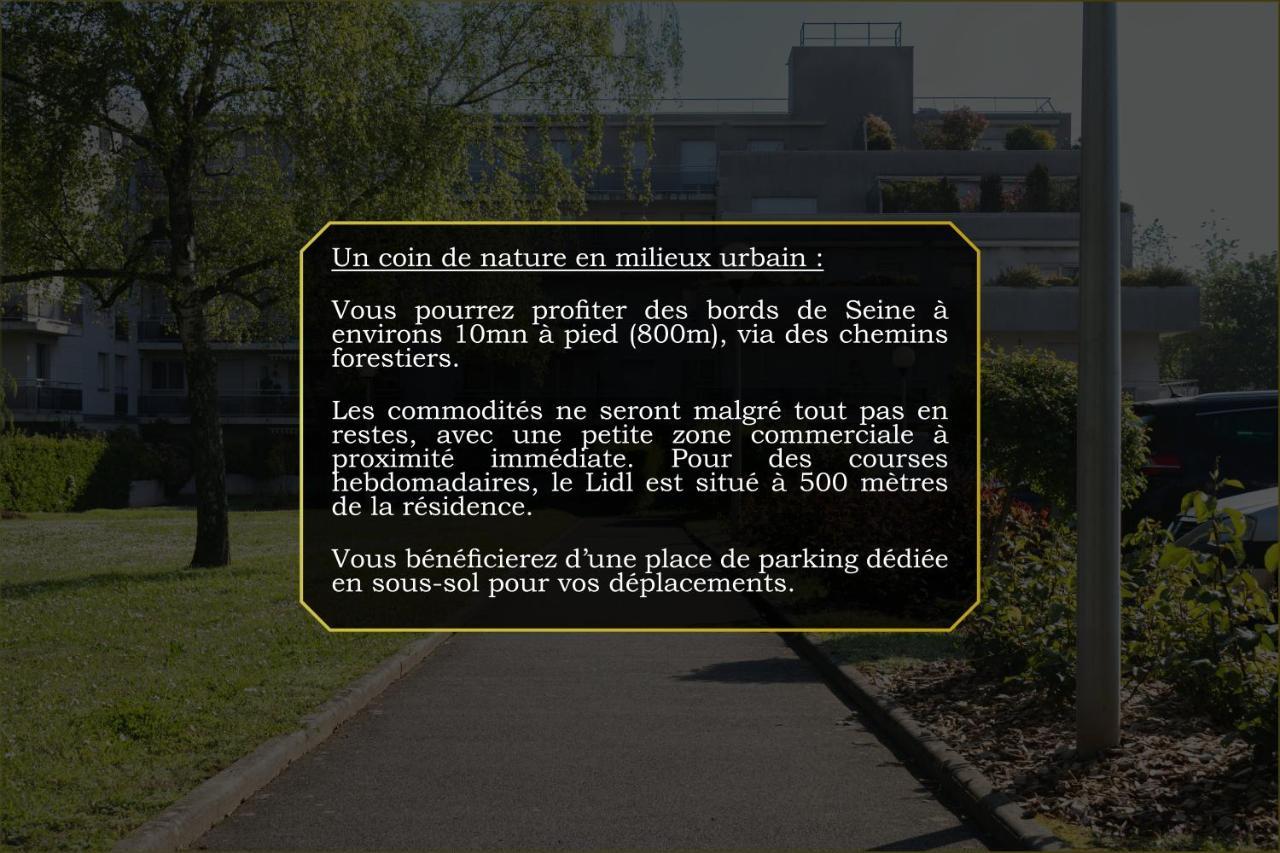 Apartment The - Quiet And Fully Equipped High-end With Parking Courcouronnes